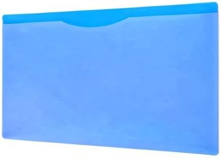 Waterproof Poly-File Folders with Top Tab, Assorted Colors, 4pcs Pack, Legal Size (Multi-Color)