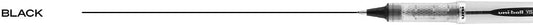 uniball Vision Elite Rollerball Pen, Bold Point (0.8mm), Black Ink, 6 Pens