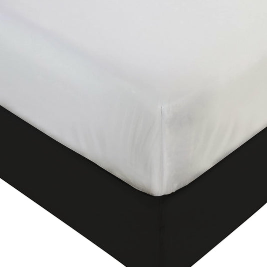 BLISSFORD Queen Plastic Mattress Protector - Heavy Duty, Fitted Vinyl - Plastic Mattress Cover, Rubber Sheets for Bedwetting Adult or Child, 100% Waterproof Fitted Sheet Queen
