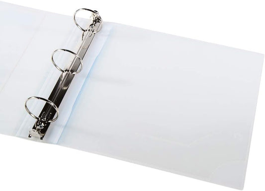 Filexec Products 2-Inch 3 Ring Binder, Clear, Pack of 2 (50299-64243)