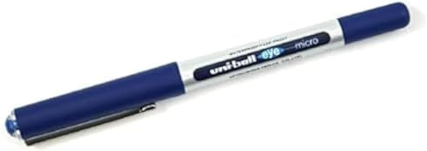 uni-ball Eye Micro UB-150 Rollerball Pens - Black, Pack of 5
