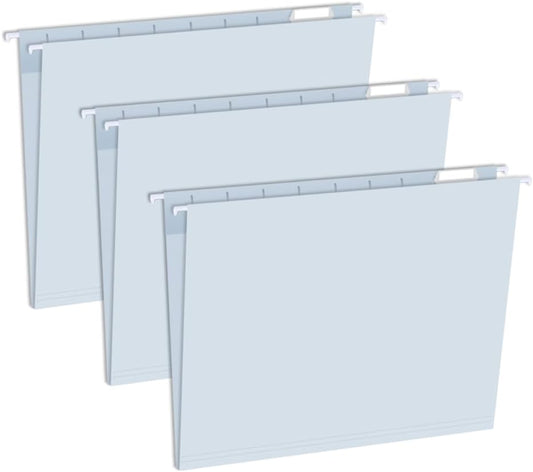 50pcs Decorative Hanging File Folders,Filing Cabinet, Letter Size with 1/5-Cut Adjustable Tab Durable 12 Color Assorted, 50 pcs Per Box,Cute,Color,Pink,Pastel