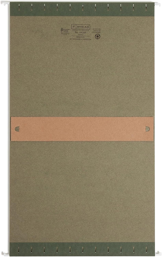 Box Bottom Hanging File Folder, 1" Expansion, Letter Size, 25 per Box (64239)