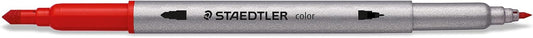 Staedtler Double Ended Markers, Assorted Bullet Tips, Assorted Colors, 36/Pack