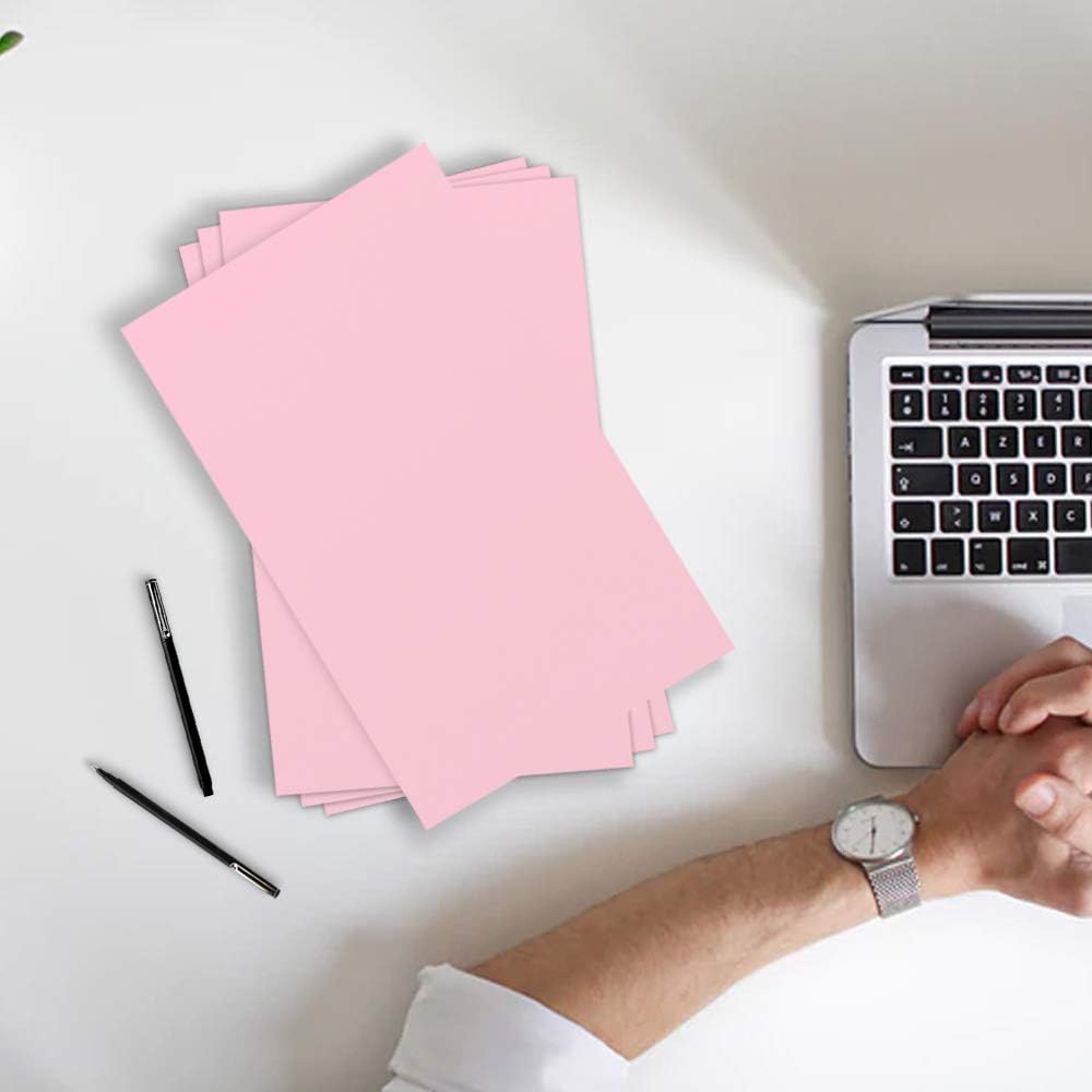 JAM PAPER Vellum Bristol 65lb Cardstock - 8.5 x 11 Coverstock - 147 gsm - Cream - 50 Sheets/Pack