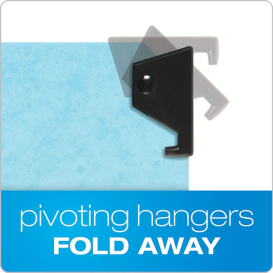 Pendaflex Hanging Classification Folders, Legal Size, 6 Section, 2" Expansion, Blue, 1/3 Cut, 10/BX (59352EE)