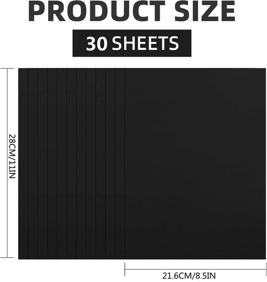 30 Sheets Sage Green Cardstock 8.5'' x 11'', 250gsm/92lb Heavyweight Cover Cardstock Paper, Thick and Smooth Card Stock Perfect for Invitations, Menus, Crafts, DIY Cards, Arts and Crafts