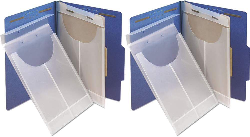 SMEAD SMD68191 - 2-Hole Punched Poly Retention Jackets