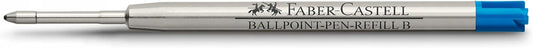 FABER-CASTELL 148743 Graf von Faber-Castell (Faber-Castell Collection) Common Ballpoint Pen Refill, Blue B (Broad Tip)