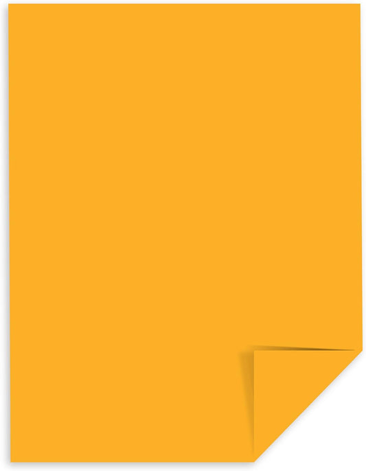 Neenah Astrobrights Premium Color Paper, 24 lb, 8.5 x 11 Inches, 500 Sheets, Galaxy Gold (22571)