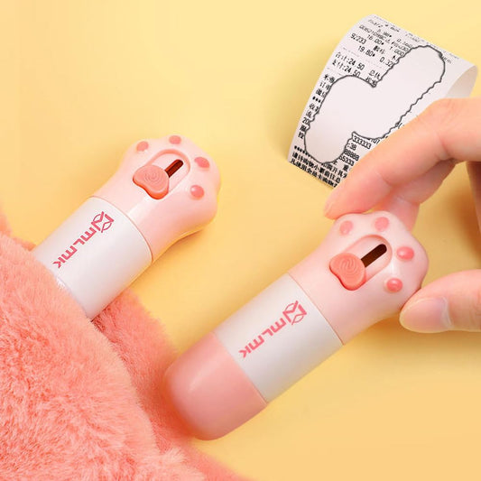 All-in-one Thermal Paper Correction Fluid Express Eraser Pen Identity and Privacy Protection 10ml (Cute Pink)