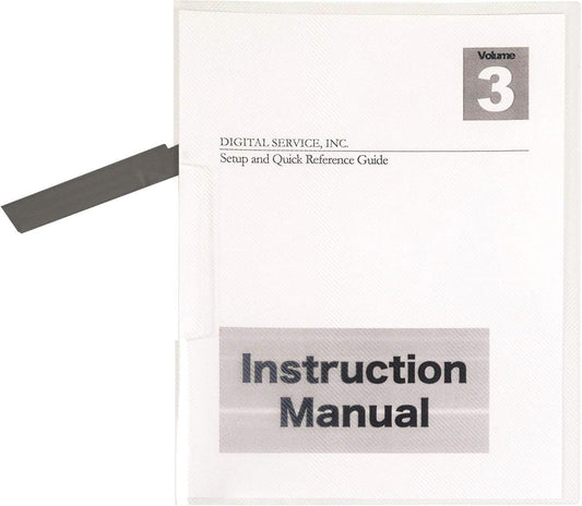 Lion Clear-Line Swing Lock Report Cover, Clear, Pack of 4 (91220-CR-4P)