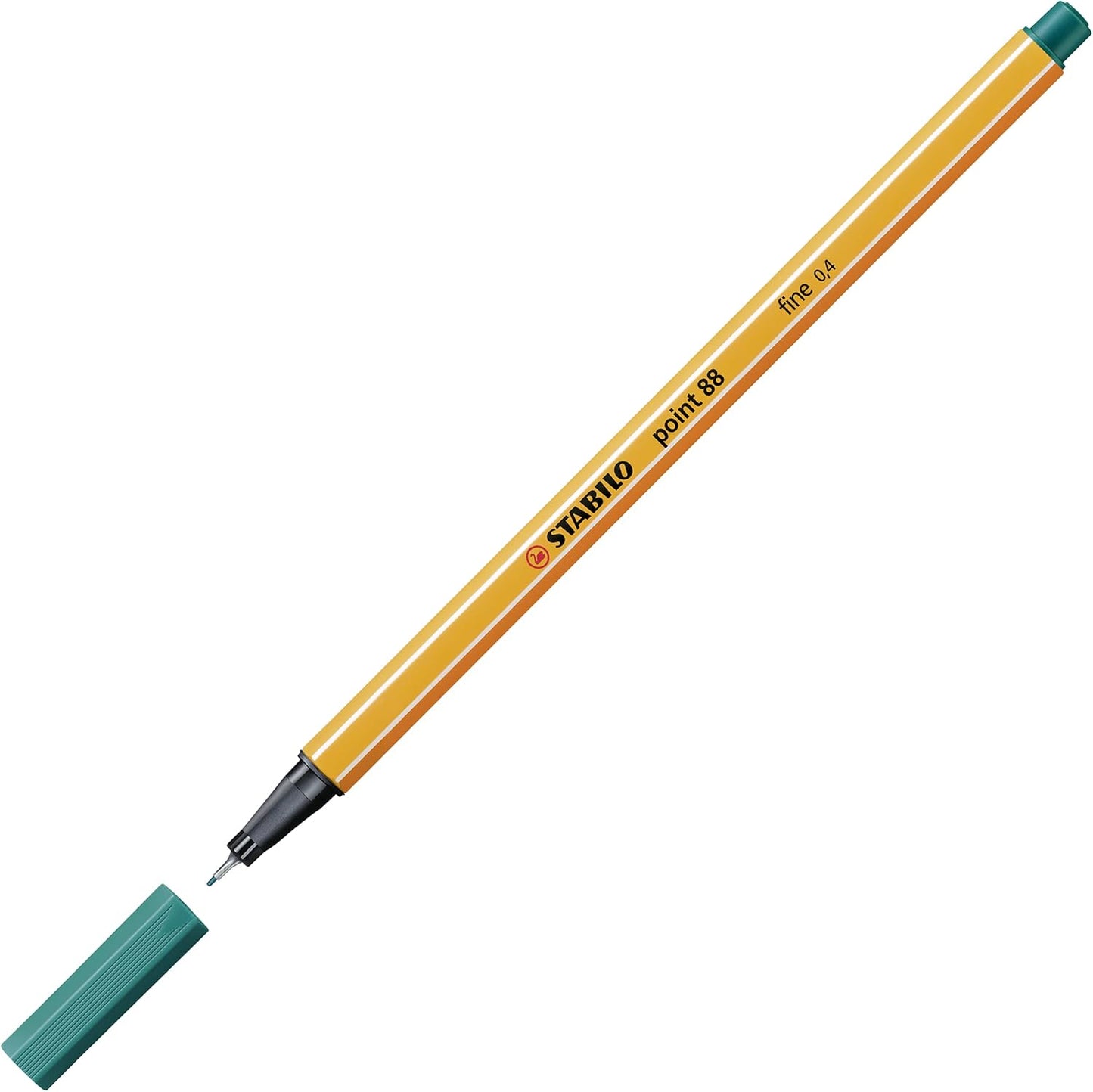 Fineliner - STABILO Point 88 - Pack of 10 - Red