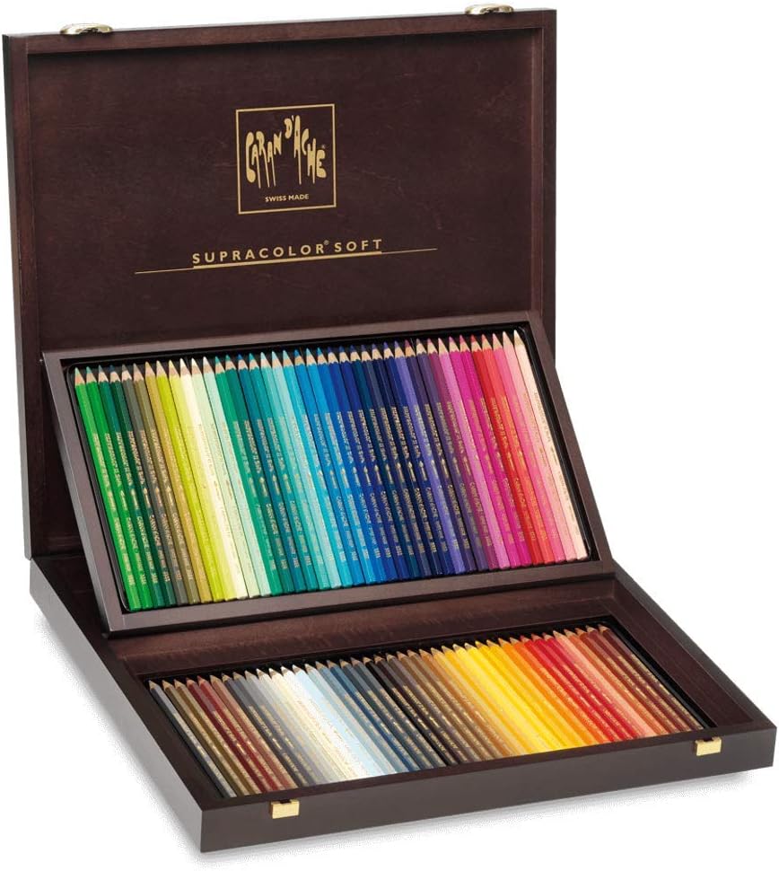 Caran D'ache Supracolor, Wooden Box 80 Pencil, s (3888.480)