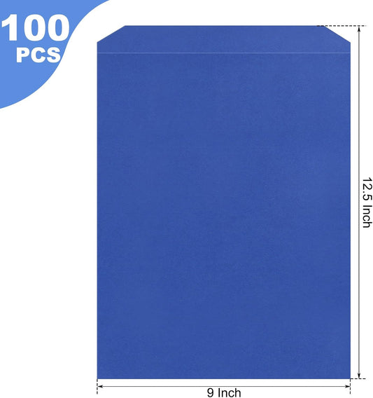Feifeiya 100 Pcs Blue Manuscript Covers 9 x 12. 5 Inch Letter Size Will Top Bound Manuscript Covers for Legal and Business Documents