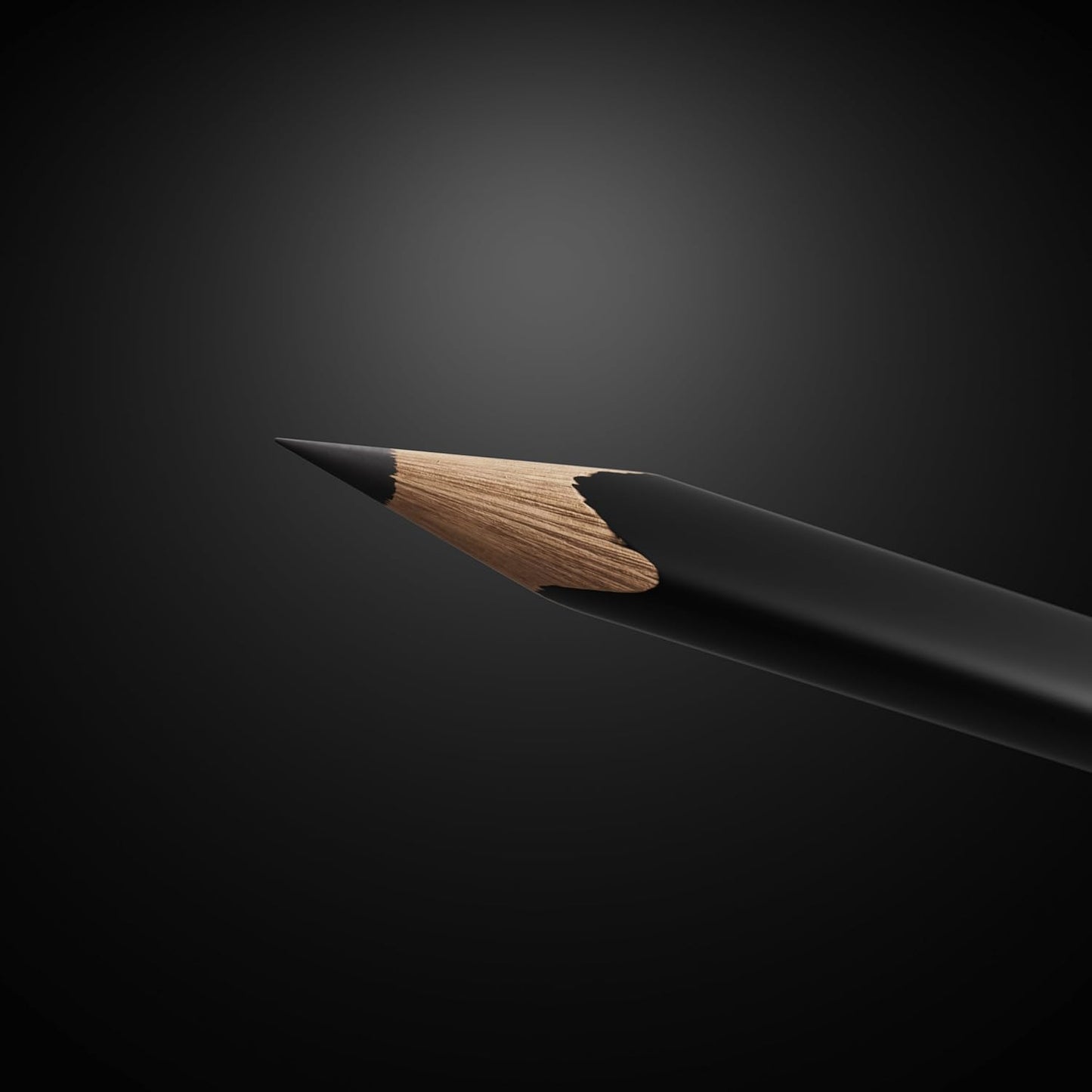 Ticonderoga Tri-Conderoga Triangular Pencils, Wood-Cased #2, Sharpener, Soft Touch Comfort Barrel, Black, 12-Pack (22500)