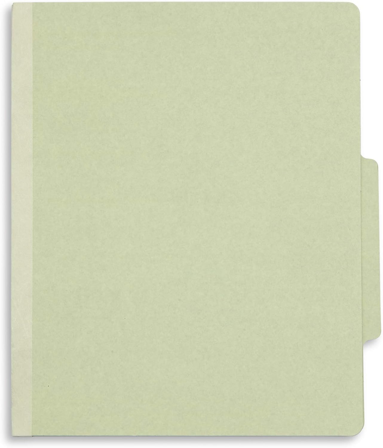 Blue Summit Supplies Green/Gray Classification Folders, Letter Size, 3 Dividers, with 2 Inch Tyvek Expansions, Classification Folders, 10 Pack