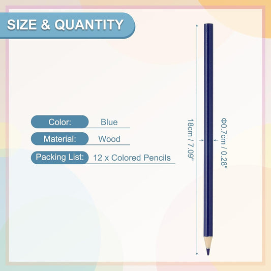 PATIKIL Pink Colored Pencils Set, 12Pcs Oil Color Pencils Wooden Coloring Drawing Pencil for Artists Art Painting