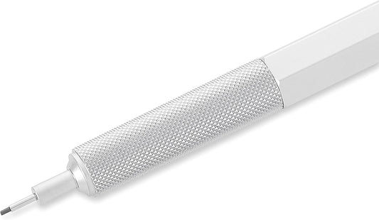 rOtring 600 Mechanical Pencil, 0.7 mm Lead, Silver Metal Barrel - For Technical Writing, Drawing, Sketching
