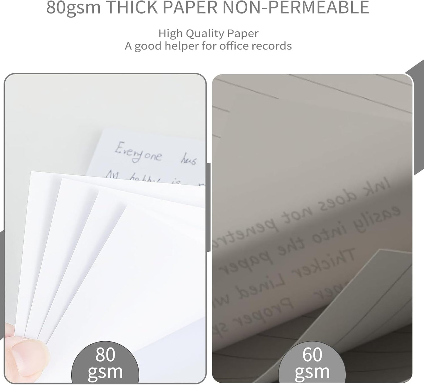 QiCheng Note Pads Memo Pads Small Notepad 50 Sheets 4X6 note pad Scratch Pads for Writing Blank Scratch Pads (12)