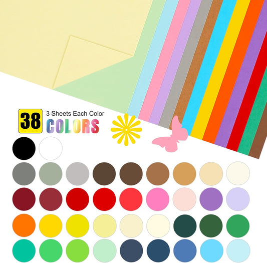 OcePor 100 Sheets Grey Cardstock Paper, Colored Printer Paper 8.5 x 11, Card Stock Thick Construction for Craft,Scrapbook,Office Printing, Invitations, Certificates,92 lb/250gsm