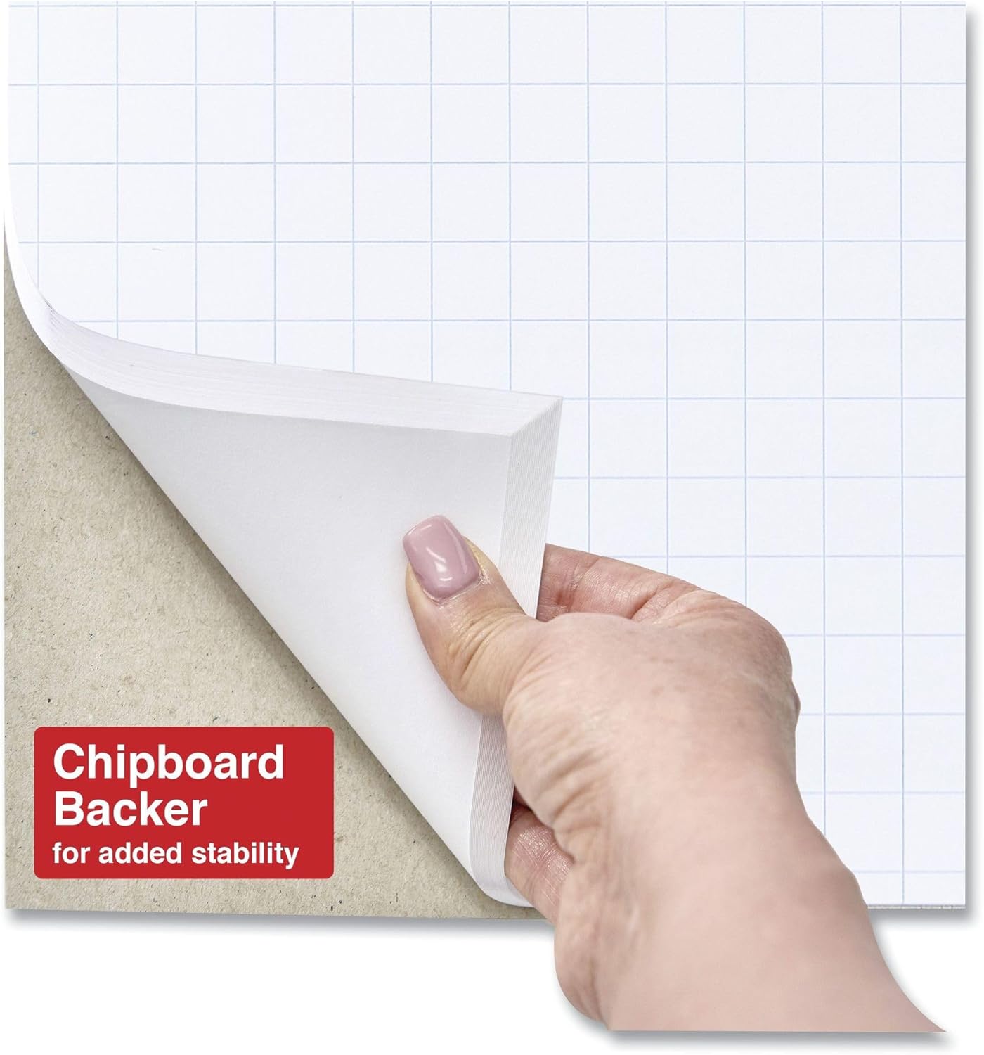 Universal 35602 Recycled Easel Pads, Quadrille Rule, 27 x 34, White, 50 Sheet (Case of 2 Pads)