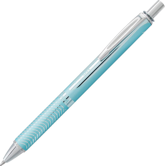 Pentel PINK BCA EnerGel Alloy RT Premium Liquid Gel Pen, (0.7mm), Medium Line, Pink Barrel, Black Ink, 1 Pack (BL407PBPA)