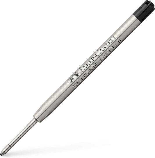 FABER-CASTELL 148742 Graf von Faber-Castell Common Refill for Ballpoint Pens, Black B (Bold)