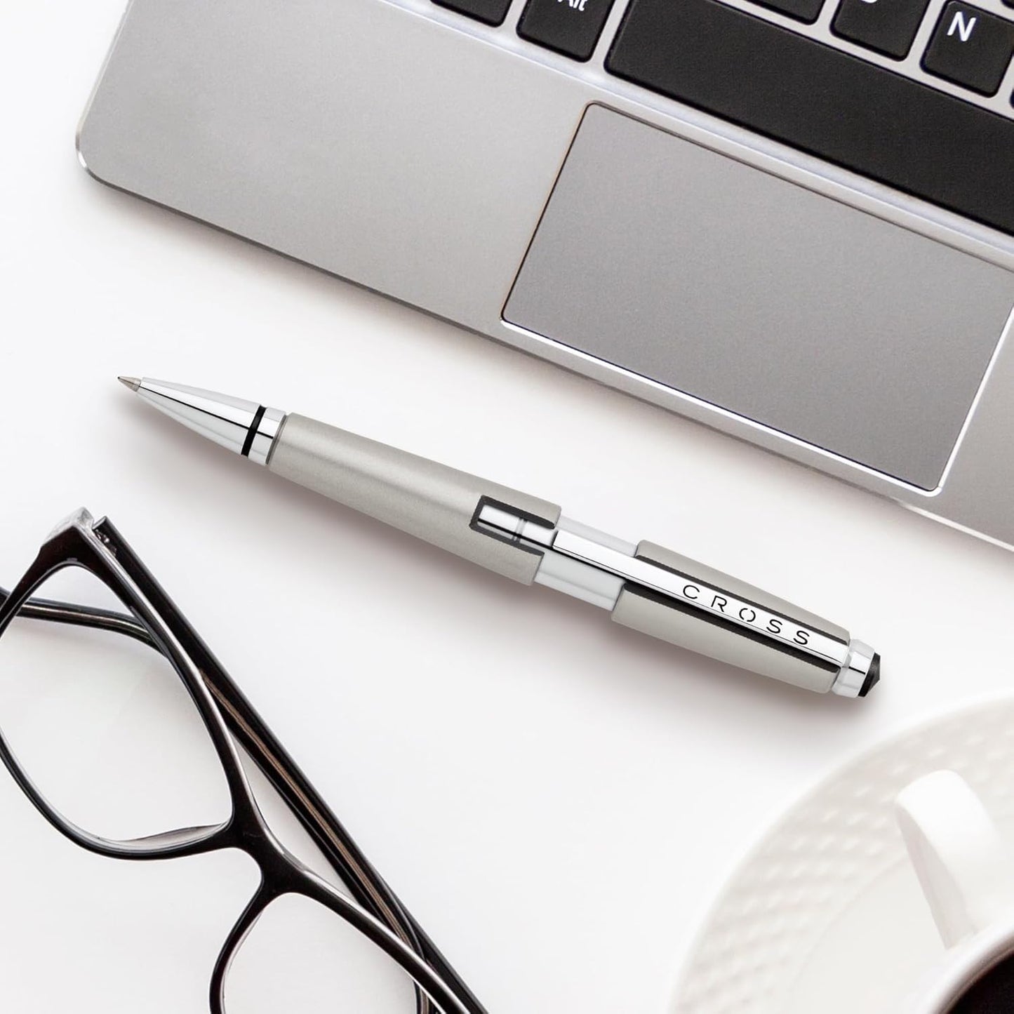 Cross Edge Matte Black Lacquer Gel Rollerball Pen