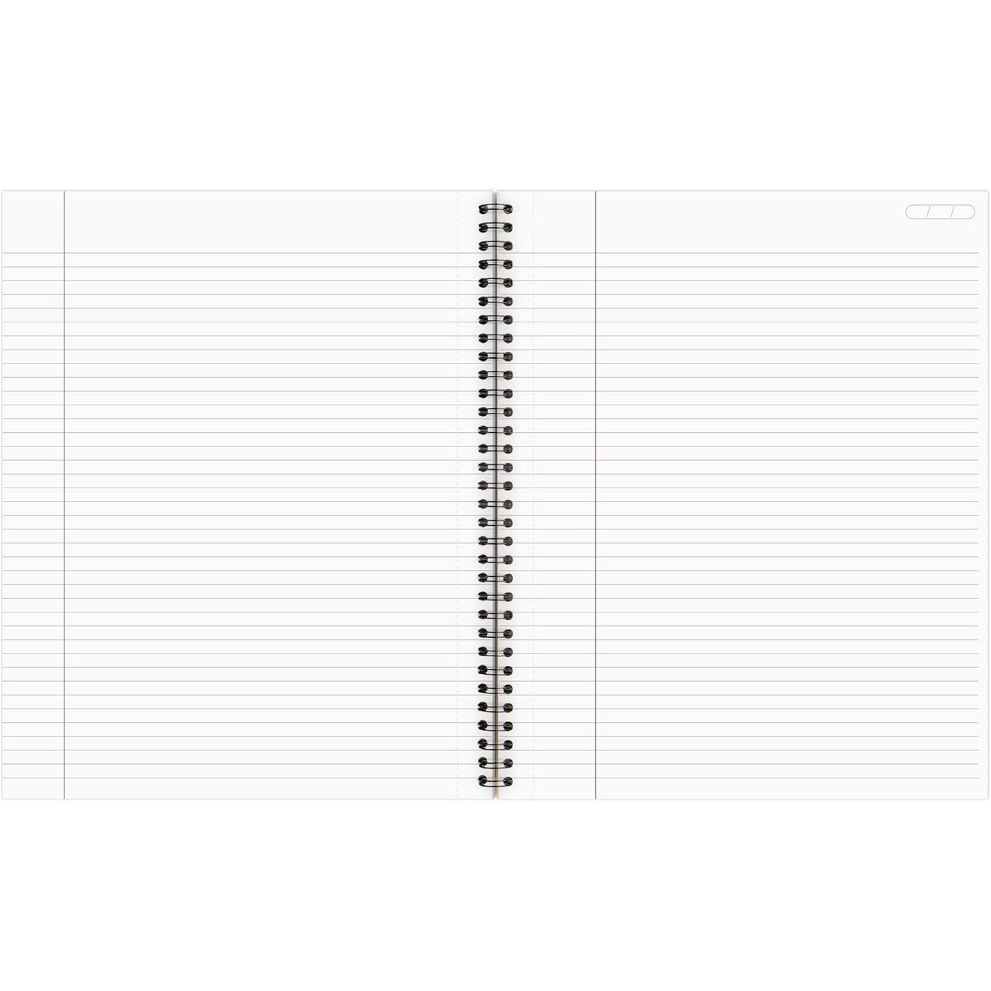 Cambridge Limited Business Notebook, Legal Ruled Paper, 8-1/4" x 11", 80 Sheets, Flexible Soft Touch Cover, Wirebound, Gray (06062)