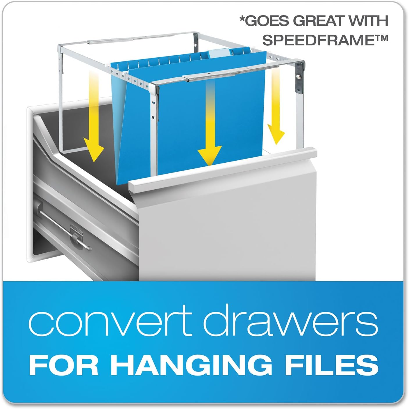 Pendaflex Hanging File Folders, Legal Size, Aqua (PFX415315AQU)