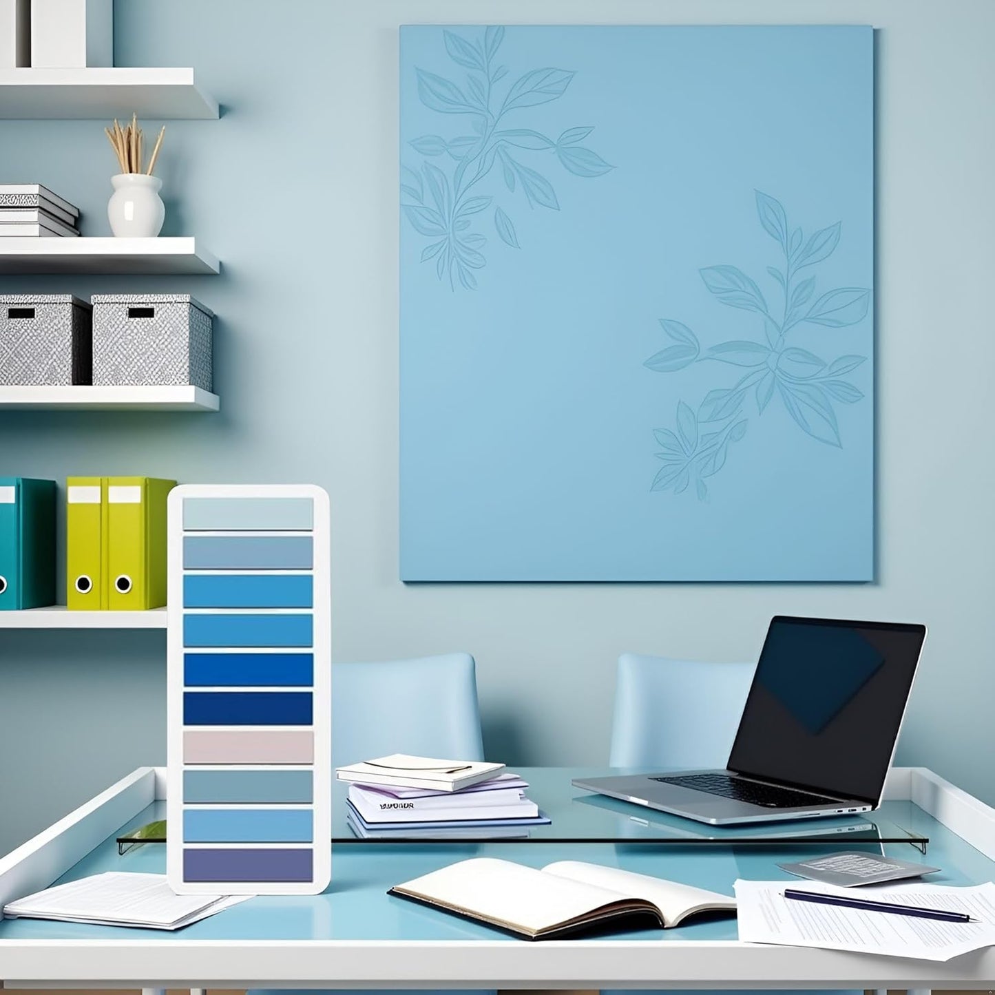 Jowxsx 200 Blue Sticky Index Tabs, Writable & Repositionable Page Markers