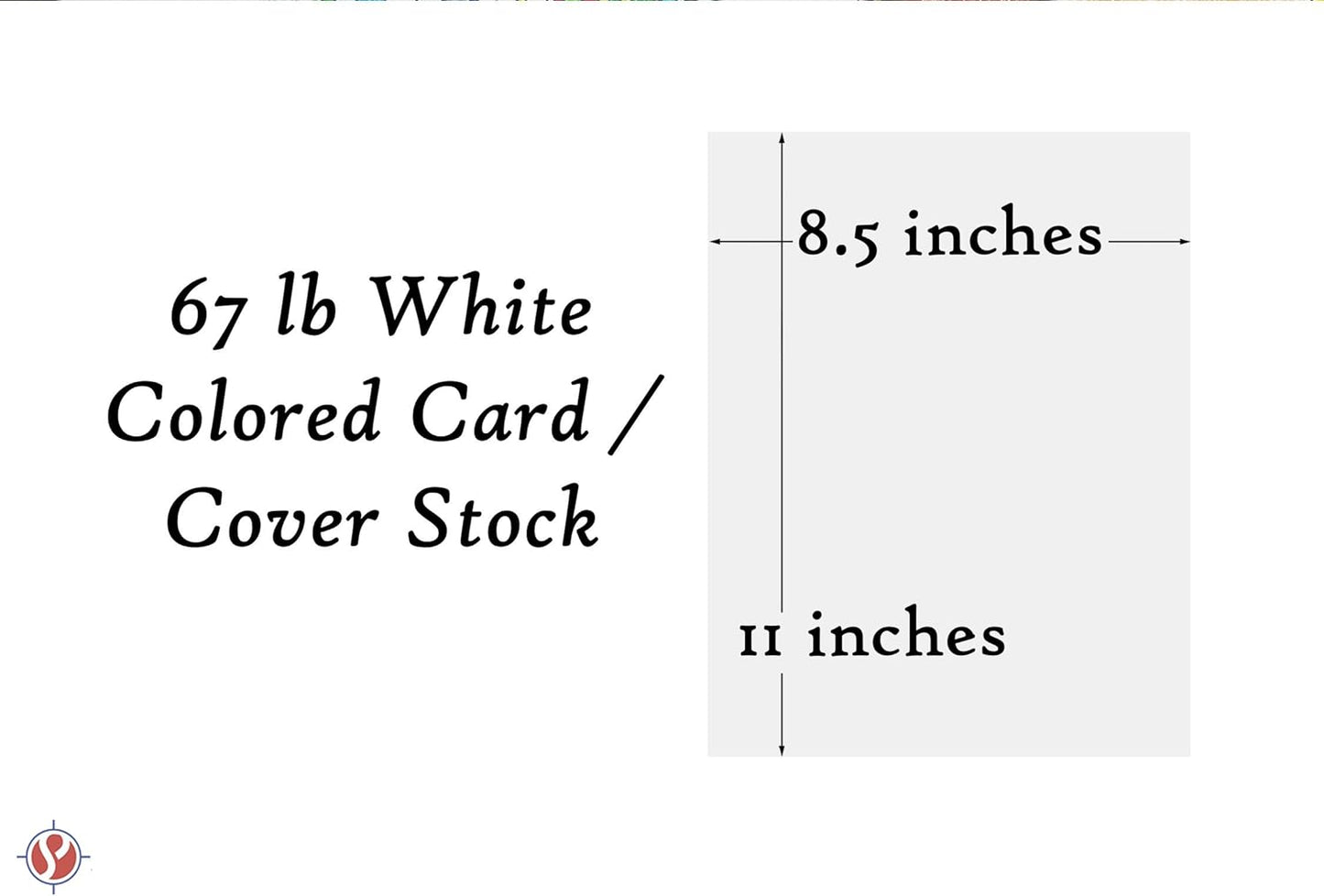 Gray Pastel Color Card Stock Paper, 67lb Cover Medium Weight Cardstock, for Arts & Crafts, Coloring, Announcements, Stationary Printing at School, Office, Home | 8.5 x 11 | 50 Sheets Per Pack