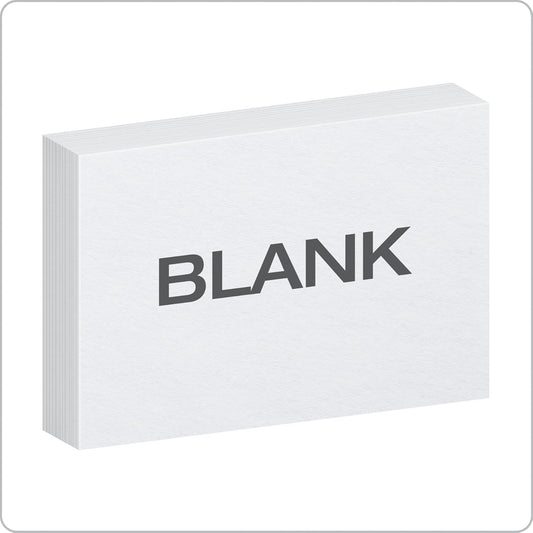 Oxford Blank Index Cards, 4" x 6", White, 300 Count (1 pack) (10002EE)