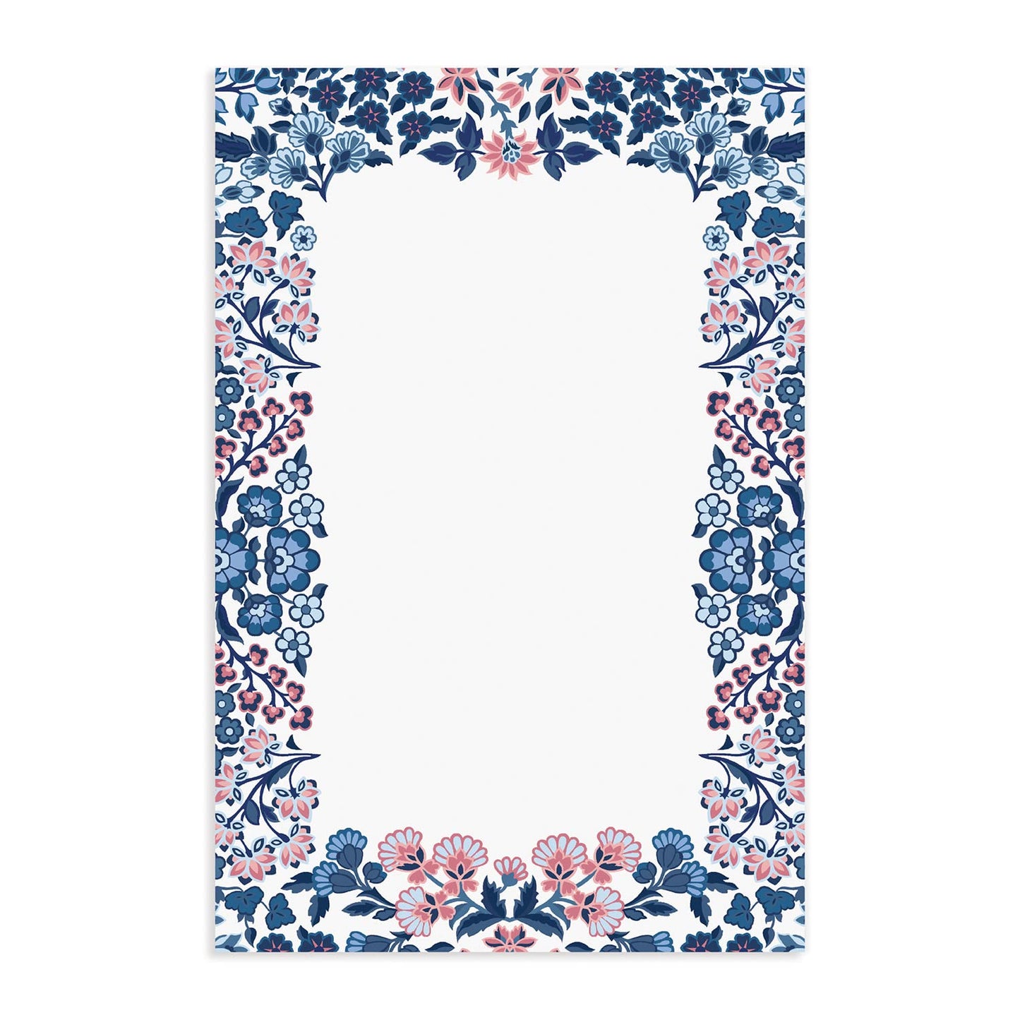 Galison Liberty Tanjore Gardens Memo Pad from Galison - Message Note Pad with Unique Floral Print, Includes 60 Sheets of the Same Design, 6" x 9", Beautiful Edition to Any Home or Office