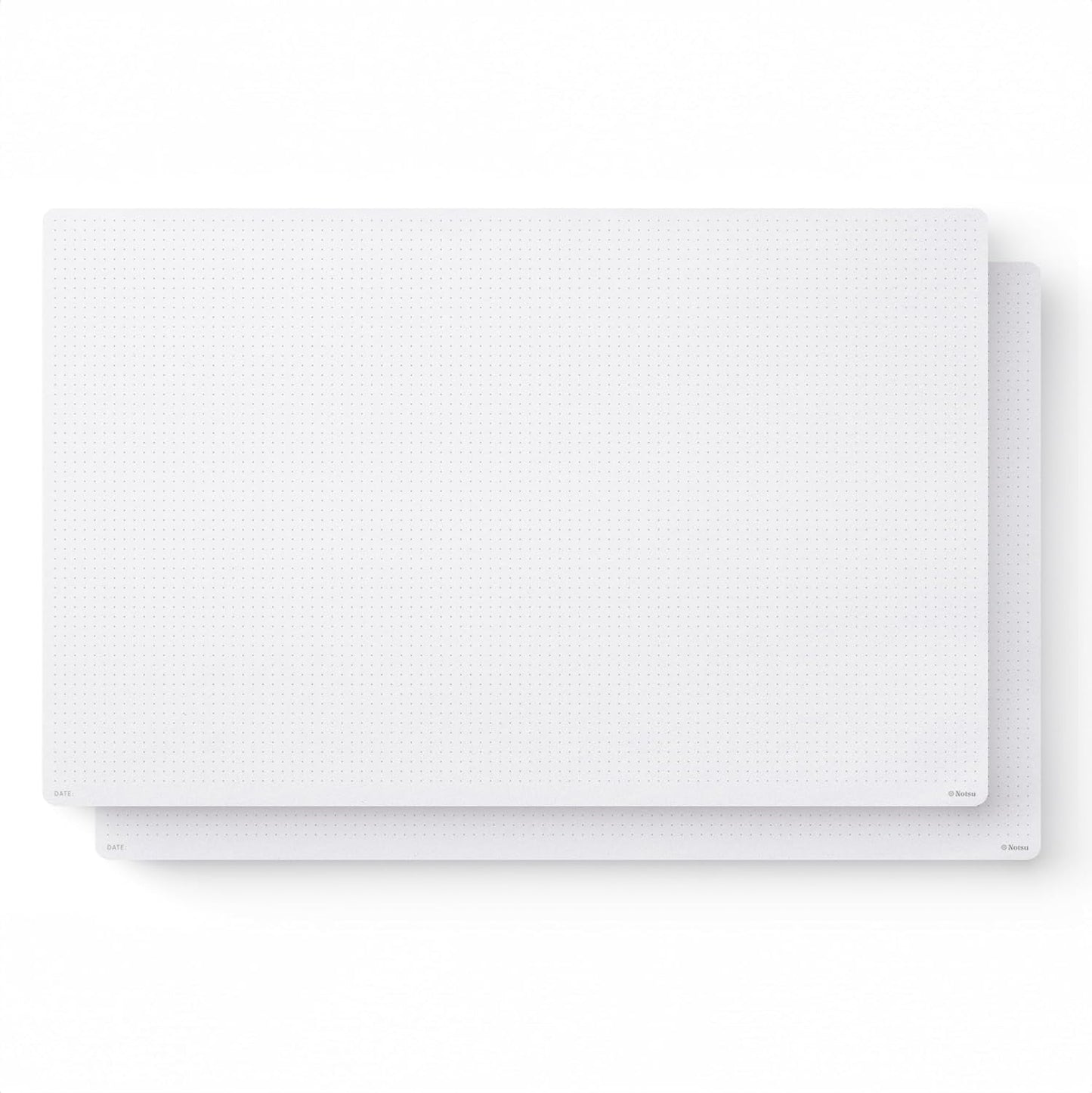 Notsu Graph Notepads 11 x 17 inch | Large Graphing Double Sided Drafting Pads with 1/4" Quad Grid Premium Thick Paper 120gsm