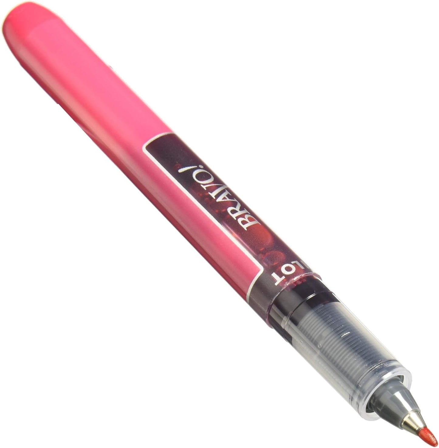 PILOT Bravo Liquid Ink Marker Pens, Bold Point, Blue Ink, 12-Pack (11035)