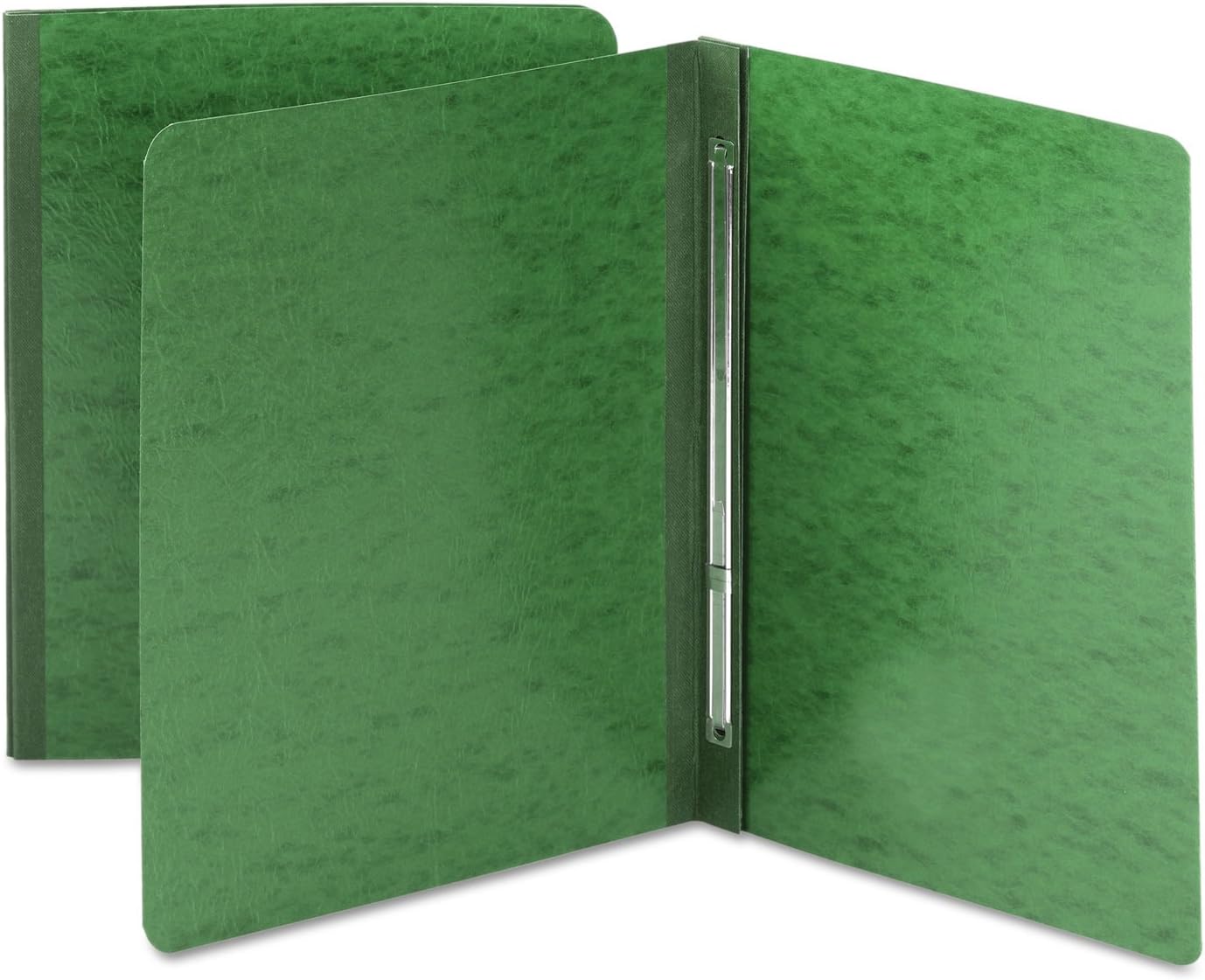 SMEAD Side Opening Pressboard Report Cover, Prong Fastener, Letter, Green (SMD81451)