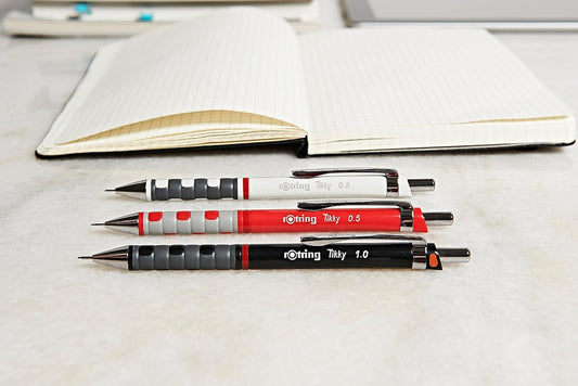rOtring Tikky Mechanical Pencil, 1.0 mm, Black