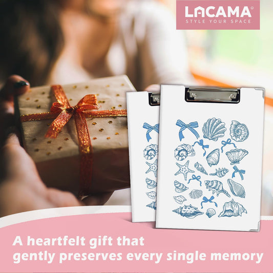 Lacama Nurse Clipboard GIFS for Women, Vintage Nursing School Office Supplies, Floral Stethoscope Project Folders with Metal Clip GIFS for Office Classroom Desk, 12.4x9.25 in