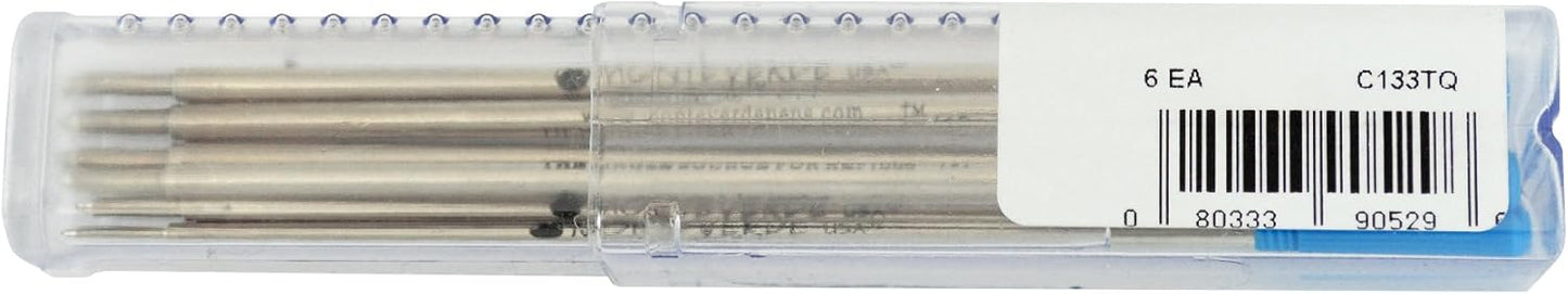 Monteverde USA Soft Ballpoint Refills to Fit Cross Pens, Medium Point, Green Ink, 2-Pack – Bold and Smooth Writing Solution