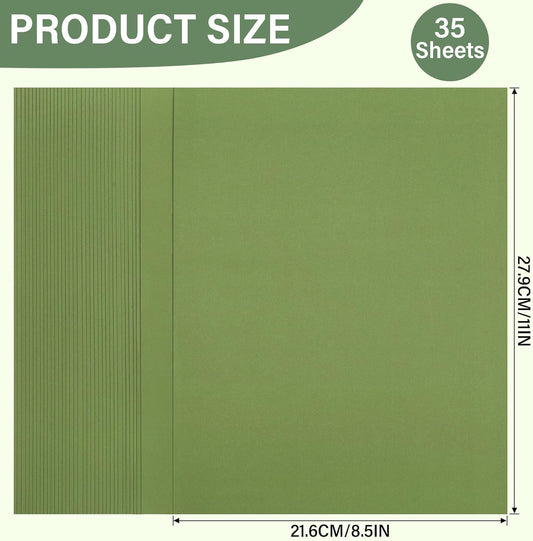 60 Sheets Morandi Mixed Colors Cardstock 8.5 x 11 Inch Card Stock Boho Paper 250GSM/92LB Thick Paper for Card Making Scrapbooking DIY Crafts UAP31MX60