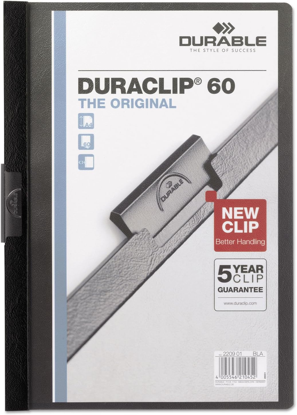 DBL221401 - DURABLE Duraclip Report Covers