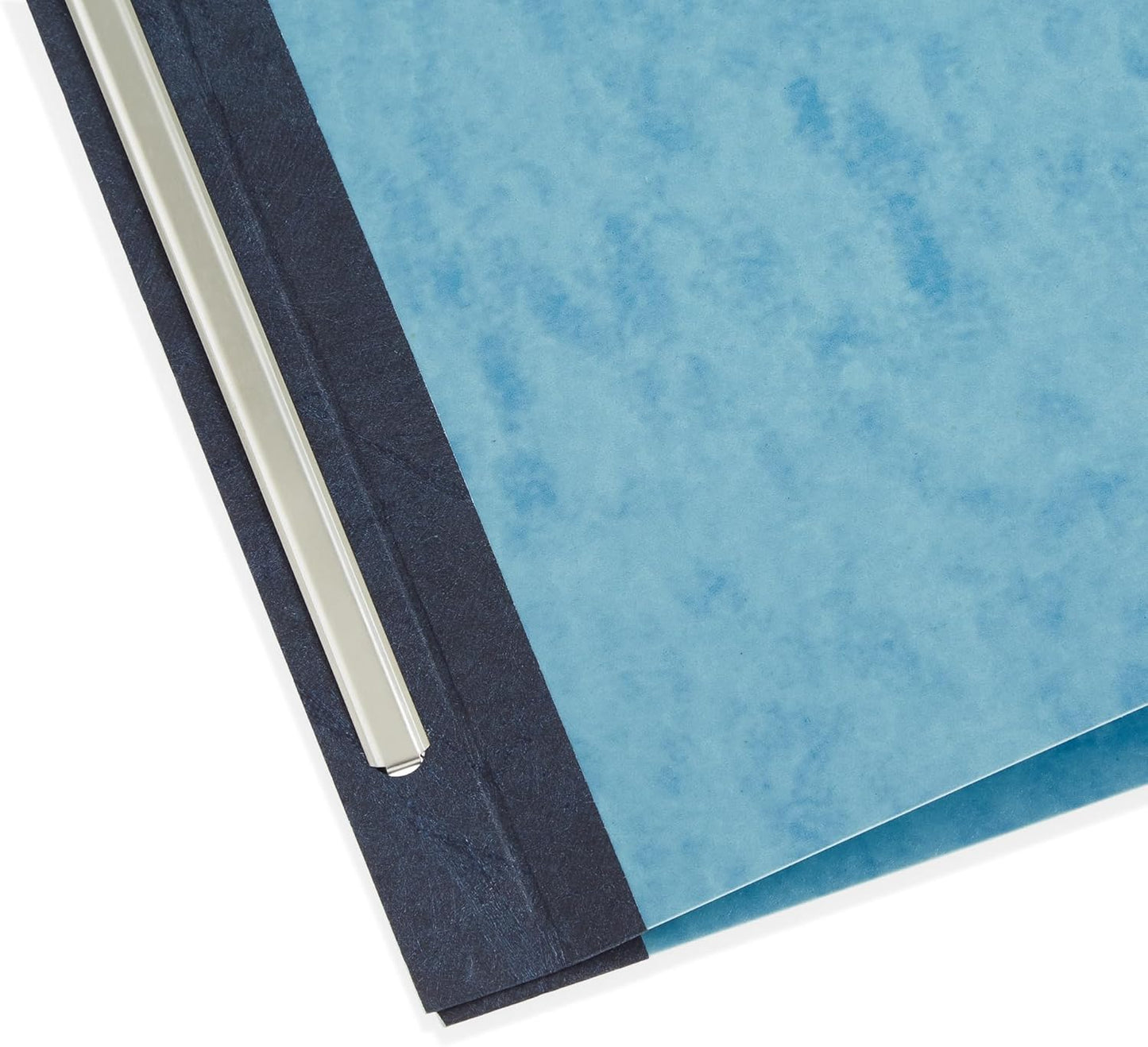 25 Blue Summit Supplies Pressboard Report Cover, Light Blue Business Report Covers, Pressboard Binder 8.5x11, Letter Size Report Binder, 25 Pack, 3'' Capacity