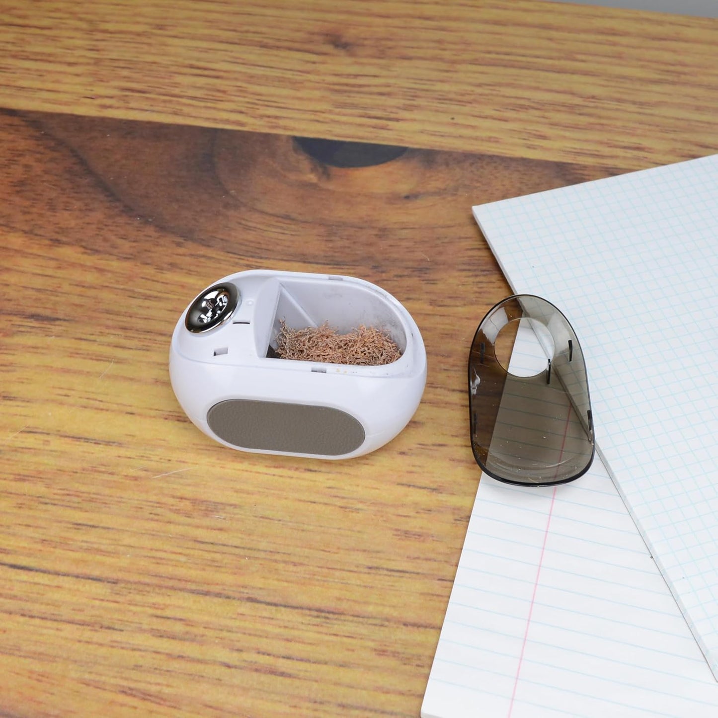 Westcott iPoint Dash Battery Pencil Sharpener, White