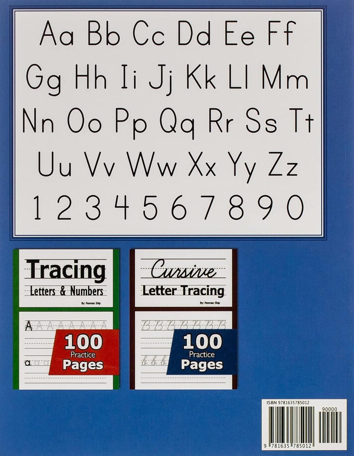 Handwriting Practice Paper: 100 Blank Writing Pages - For Students Learning to Write Letters