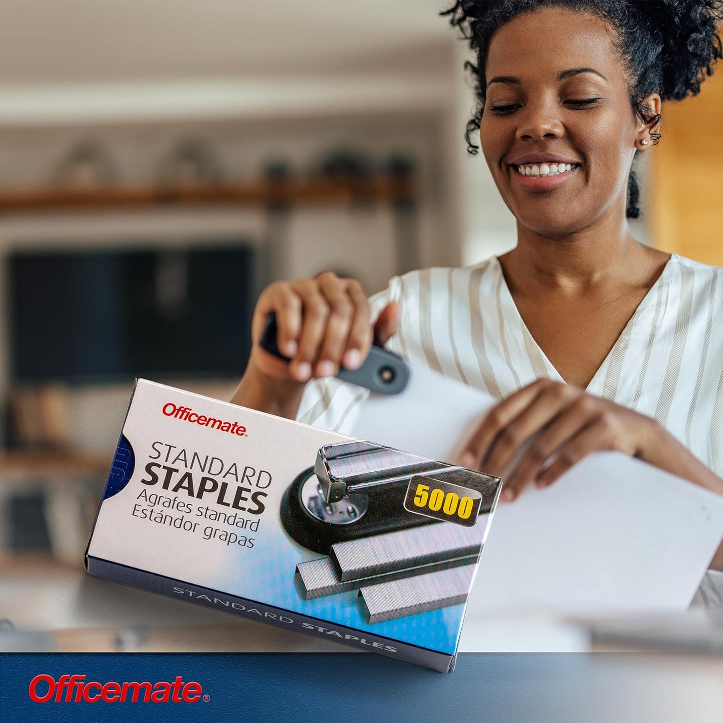 Officemate Standard Staples, 10 Boxes General Purpose Staple (91950)