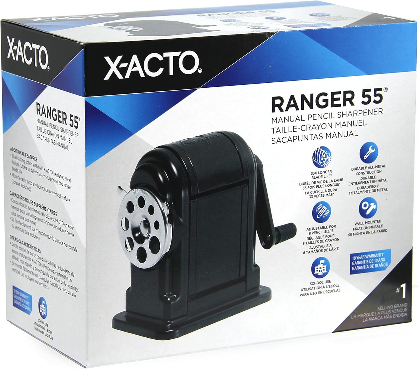 EPI1001 - Ranger 55 Classroom Manual Pencil Sharpener