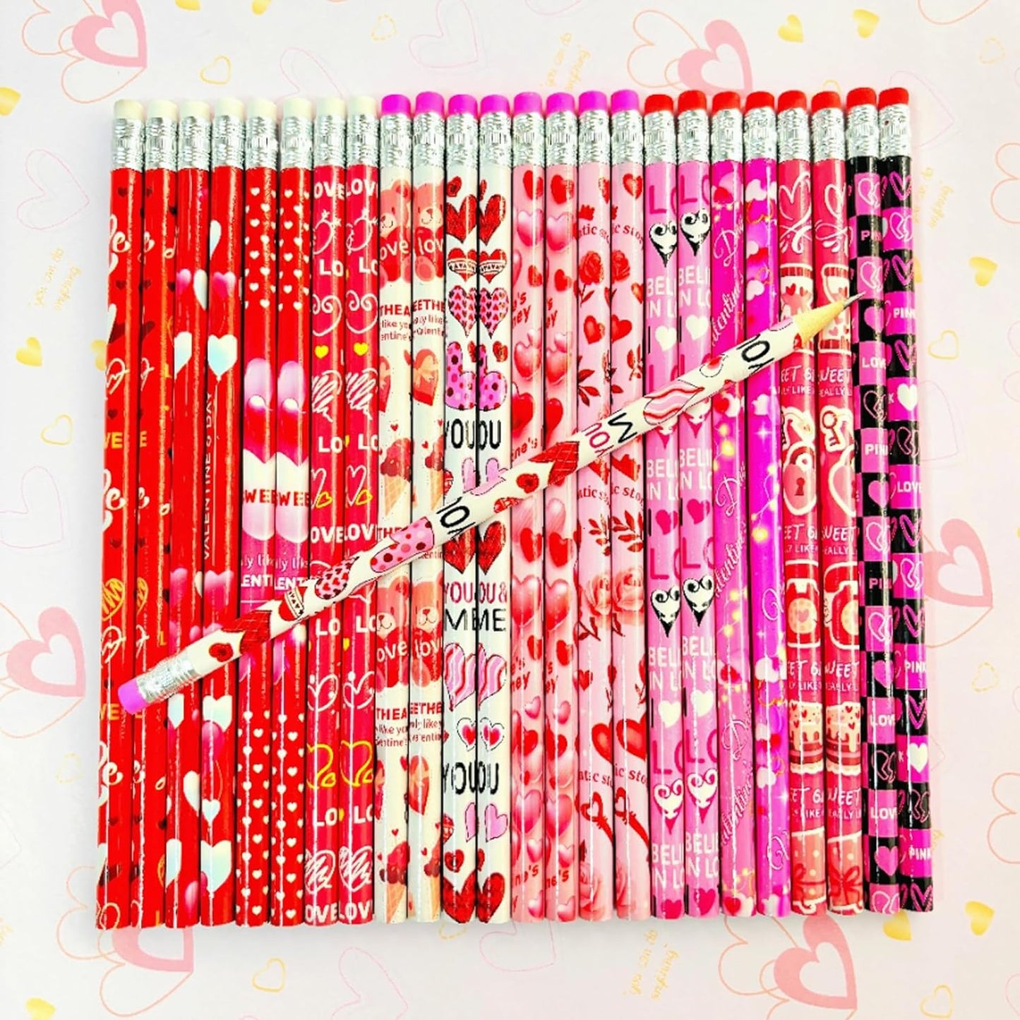 72PCS Corlorful Wooden cased Pencils for Kids with Erasers, Wood Wedding Golf for School,Drawing,Gift (72PCS) (Fruit, 72)