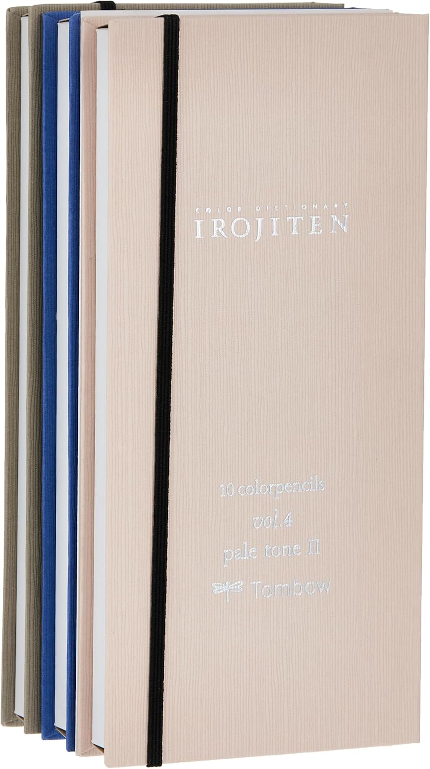 Tombow 51526 Irojiten Colored Pencil Dictionary Set, Woodlands, Set of 30. Beautifully Crafted Wax-Based Colored Pencils with Enamel Finish